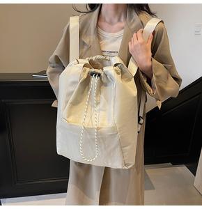 RUIQUWIN Mochilas con Cordón Ajustable Unisex, Transpirables, de Gran Capacidad, con Cierre, para Viajes, Deportes, Yoga, Gimnasio - Product Image 4