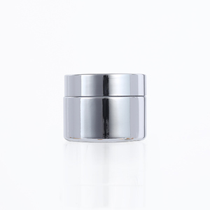 Vente en gros de pots en verre vides pour crème de 5g à 50g - Contenants cosmétiques argentés et dorés pour le maquillage - Product Image 3