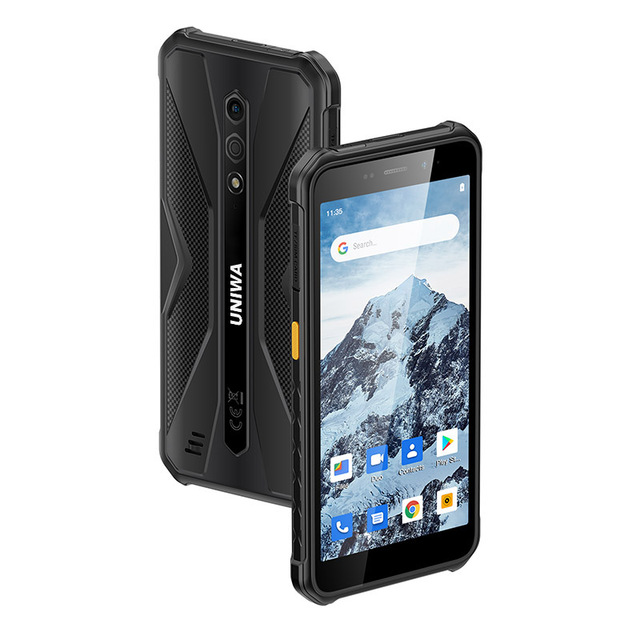 UNIWA VD3112 5.45 Inch IP68 Waterproof NFC Rugged Outdoor Smart Android Unlocked OEM Cell Phone for Outdoor Work