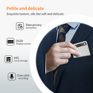 Grabadora de Voz Portátil con IA de 64 GB, Grabadora de Audio Magnética con Reconocimiento de Voz con IA ChatGPT y Traducción en Tiempo Real - Product Image 3