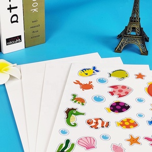 Tùy chỉnh trong suốt máy in phun dán nhãn tự dính nhãn A4 rõ ràng nước bằng chứng cho Máy in laser Glossy Sticker giấy - Product Image 5