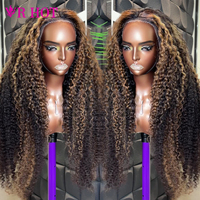 Wig Rambut Asli Manusia Grosir 13x4 Highlight Lace Front, Kepadatan 180%, Lurus, HD Lace, Pre Plucked, Hairline Alami