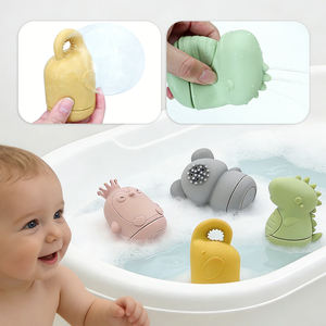 Jouet éducatif Montessori Melikey, ensemble de jouets aquatiques pour enfants, jouets de bain pour tout-petits, animaux - Product Image 2