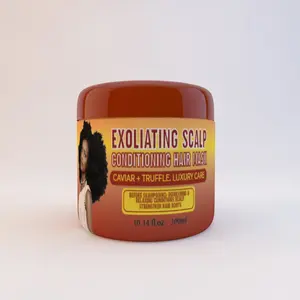 2020 Exoliating el cuero cabelludo acondicionado mascarilla de pelo para África