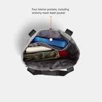 BSCI usine écologique Oxford sac d'équipement pour chien avec distributeur de caca personnalisé chien marche fourre-tout avec bols nouveau Design chien tenue sac