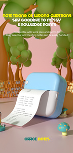 <span class=keywords><strong>Mini</strong></span> impresora térmica, fabricante de pegatinas portátil multifunción, foto instantánea, impresión sin tinta, compatible con conexión BT - Product Image 5