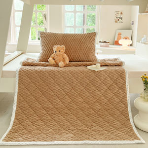 ผ้าปูเตียงนุ่มนุ่มนุ่มสำหรับคลุมป้องกันที่นอนผ้าสักหลาดเนื้อแข็ง - Product Image 4