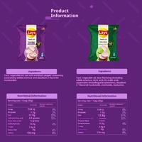 Snacks Asiáticos 30g, Snacks Exóticos al por Mayor, Chips de Algas, Chips Coreanos, Chips de Verduras