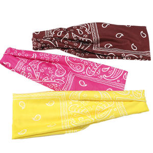 Bandeaux de sport européens américains pour hommes et femmes à haute élasticité Nouveaux bandeaux bandana respirants pour la course à pied - Product Image 3
