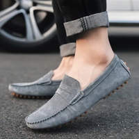Mocassins pour hommes en gros, antidérapants, grandes tailles, style décontracté pour la marche en extérieur, semelle souple