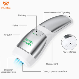 Épilateur laser à détection de glace 400 000 flashs, vente chaude, épilateur photo IPL, épilateur laser pour l'épilation, épilateur électrique indolore - Product Image 1