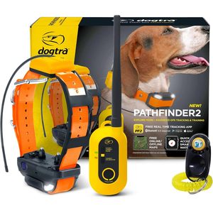 Collier de dressage pour chien Dogtra Pathfinder2 GPS avec télécommande, portée de 9 milles, suivi en temps réel pour chiens de taille moyenne à grande - Product Image 1