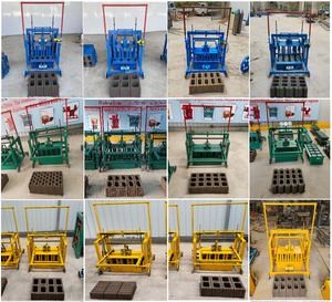 Cost-Effective Dual-Power (Diesel/Electric) Crushed Stone Cement <strong>Brick</strong> <strong>Block</strong> Making Machine (Model 3-45) - Product Image 2