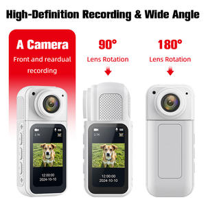 Водонепроницаемая мини-камера IP65 H.264 для видеоблогов, Wi-Fi, 180°, с встроенным микрофоном и функцией отслеживания поворота для велоспорта - Product Image 2