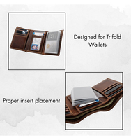 Porte-cartes et porte-photos en vinyle durable HaoRan, 2 inserts de portefeuille transparents de qualité supérieure, vente en gros de porte-cartes personnalisés
