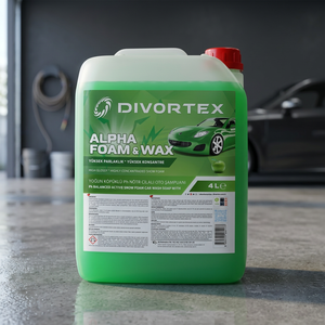 Divortex DVX Alpha Foam Shampooing auto concentré neutre au pH, parfum pomme verte, 4 L - Product Image 2