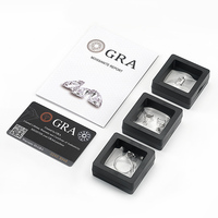 Bague ajustable en argent S925 plaqué rhodium, avec grande moissanite taille émeraude couleur D VVS1, sertie sur quatre griffes rondes - Prix de gros