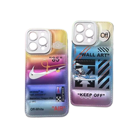 Vente en gros de coque de téléphone portable à plaque d'aluminium 2D TPU pour iPhone 14 Pro coque de téléphone portable à impression par sublimation personnalisée