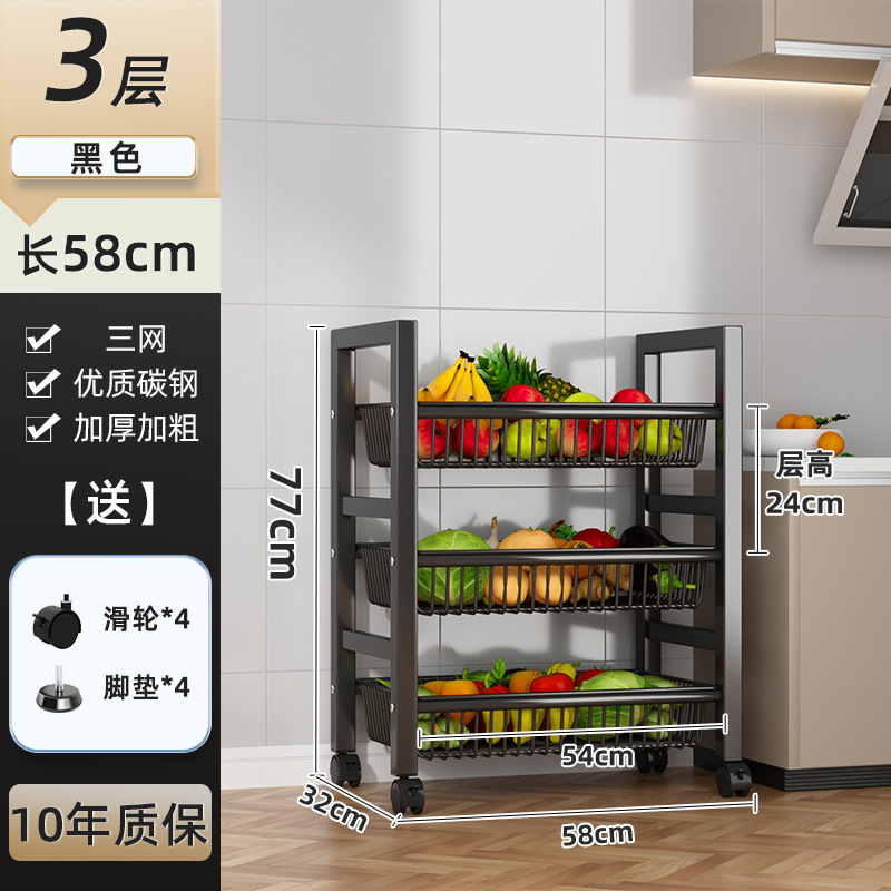 Black (three-layer) triple mesh (58*32*77)