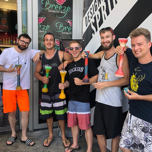 350ml / 500ml Twist tùy chỉnh bằng Cháo chai Freeze granita cao nhựa xoắn ốc sân <span class=keywords><strong>cup</strong></span> với nắp đậy - Product Image 6