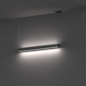 Lumière LED de plafond moderne pour bureau, installation multi-montage, épissure transparente - Product Image 3