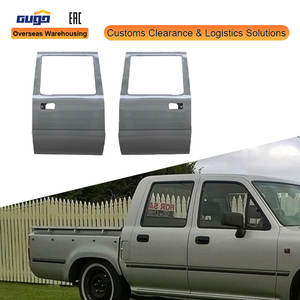GUGO 6201100-D01 Porte arrière Hilux RN85 pour Toyota Hilux RN85 1989-1997 Panneau de porte en acier Coque en tôle Pièces de carrosserie automobile - Product Image 1