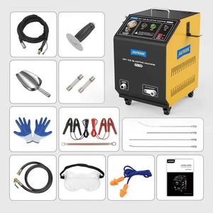 Máquina <span class=keywords><strong>de</strong></span> Limpieza con Hielo Seco AUTOOL HTS705 para Autos, Eliminación <span class=keywords><strong>de</strong></span> Depósitos <span class=keywords><strong>de</strong></span> Carbono, <span class=keywords><strong>Lavado</strong></span> Potente para Uso Industrial/Automotriz 110V/220V - Product Image 6