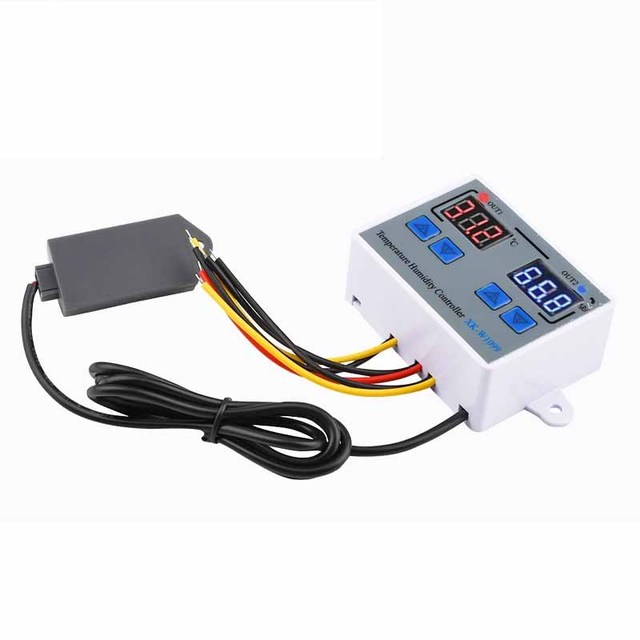 W1099 Intelligent Digital Display Temperature and Humidity Controller High-precision Temperature and Humidity Meter 220V12V24V