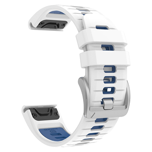 Nouveau <span class=keywords><strong>bracelet</strong></span> de <span class=keywords><strong>montre</strong></span> en silicone pour <span class=keywords><strong>Garmin</strong></span> Fenix 7 Pro, style officiel, à libération rapide, souple et réglable, pour le sport - Product Image 5