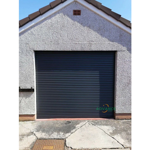 3m <span class=keywords><strong>4m</strong></span> 5m 6m Porte roulante de magasin commerciale automatique sur mesure Porte roulante d'atelier à lamelles en aluminium à volets roulants - Product Image 5