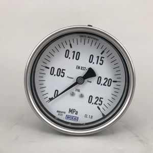 <span class=keywords><strong>Wika</strong></span> 압력 게이지 모델은 공격적인 환경에있는 기체 및 액체 공격적인 매체를위한 232.50/ 233.50 - Product Image 6