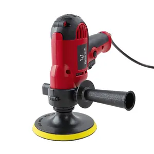 High Quality 110v 220v 500w Hand-held Variable 6 Speed Orbital Dual Action 125mm Corded Electric Car Polisher