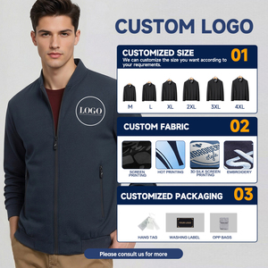 Vestes pour hommes de haute qualité, personnalisables, imperméables, de travail, de <span class=keywords><strong>baseball</strong></span>, de plein air, vestes de mode, blazers courts, vestes décontractées courtes - Product Image 3