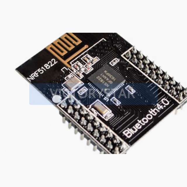 NRF51822 module Bluetooth BLE40 development board 24G lowpower onboard antennanRF51822 ble40 24G