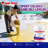 Peinture de sol époxy auto-nivelante écologique, imitation marbre, revêtement imperméable, antidérapant, résistant à l'usure, ciment