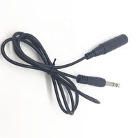 Câble d'extension audio pour microphone stéréo TRS 6,35 mm mâle vers femelle