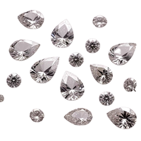 Diamantes sueltos cultivados en laboratorio de corte brillante Precio al por mayor DEF VVS1 VS2 Claridad Tamaños certificados 1CT 1.3CT 2CT 3CT