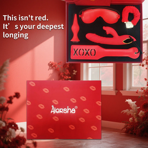 AIERSHA venta al por mayor OEM ODM Crimson Desire Night BDSM amantes adultos juguetes sexuales juegos de regalo vibradores de conejo - Product Image 3