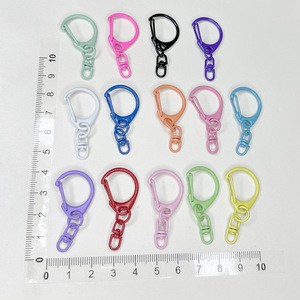 Acrylic D-<b>Ring</b> Carabiners D13 Portable Keychain <b>Clips</b> General Use - Product Image 3