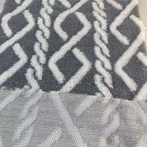 Free Sample Textiles Material Jacquard Sherpa <strong>Fabric</strong> <strong>Flannel</strong> Fleece <strong>Fabrics</strong> for Clothing - Product Image 3