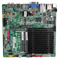 Placa Base Mini-ITX Ultrafina DN2800MT Original Intel Atom N2800 Marshalltown con Convertidor de Corriente CC de 8-19V Integrado, 1080p