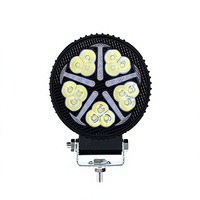 Spot LED rond sans scintillement, couleur de lumière uniforme, haute transmission, focalisation multi-cœurs