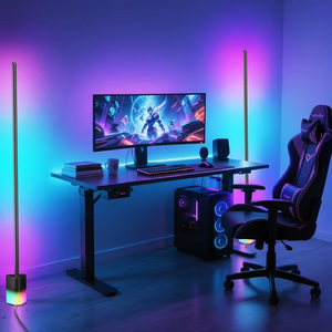 Luz de Esquina Inteligente RGB para Piso con Control Remoto por Aplicación y Manual para Sala de Estar y Dormitorio - Product Image 4