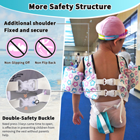 Gilet de bain de sécurité pour enfants de 2 à 7 ans avec anneau de bras flottant pour enfants