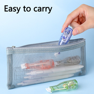 Juego de cintas correctoras estilo bolígrafo blanco de venta directa de fábrica-4 piezas de papelería colorida para estudiantes con diseño de hielo - Product Image 6