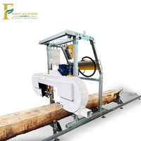 Scierie à bande horizontale de haute précision d'économie de bois Machine Portable scierie à bois coupe de bois pour Machine à bois