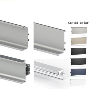 Système <span class=keywords><strong>de</strong></span> poignée horizontale pour armoire <span class=keywords><strong>de</strong></span> cuisine en <span class=keywords><strong>profil</strong></span>é aluminium Hafele Gola Type B, usiné par CNC pour la fixation des portes et plans <span class=keywords><strong>de</strong></span> <span class=keywords><strong>travail</strong></span> - Product Image 2