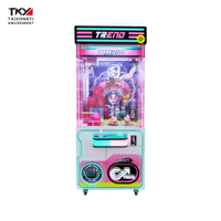 Machine à griffes de luxe pour jeu en ligne Jeu d'arcade à pièces avec commande par manette pour centres de jeux Prix bon marché