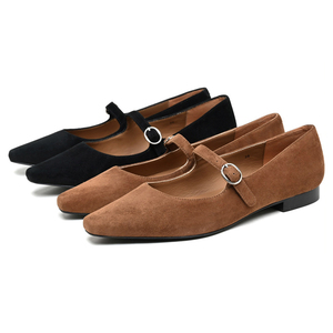 <span class=keywords><strong>Scarpe</strong></span> in vera pelle di pecora retrò francese Mary Jane <span class=keywords><strong>scarpe</strong></span> singole da donna con tacco basso modelli personalizzati - Product Image 2