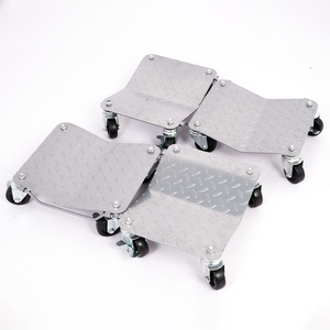 KARJOYS Vehicle Wheel Dolly with 1600LBS Load-bearing Capacity <strong>Car</strong> Tire Moving Dolly 4PCS =1 UNIT Aluminum Alloy Wheel Dolly - Product Image 1